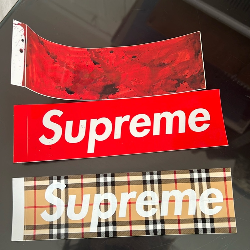 Supreme stickers